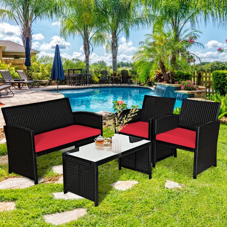 Barrel discount patio chairs